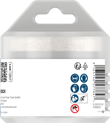 Bosch PRO Ceramic dry Core Cutter 70 mm for tile drilling.