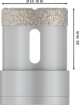 Bosch PRO Ceramic dry Core Cutter 38x35 mm X-Lock.