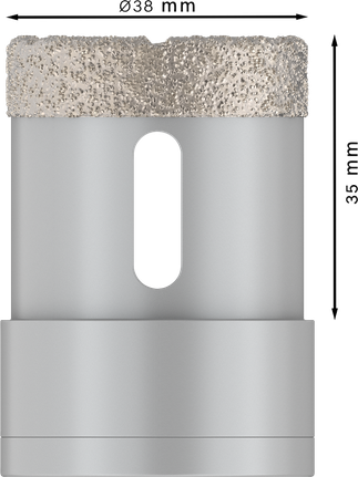 Bosch PRO Ceramic dry Core Cutter 38x35 mm X-Lock.