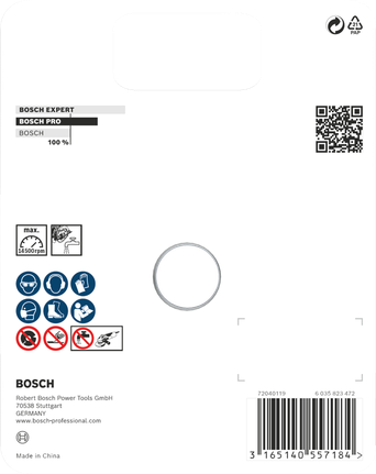 Bosch PRO Multi Material Diamond Disc 105x20/16 mm.