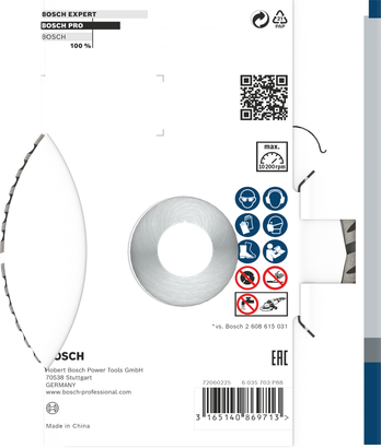 Object #200468152: 2608615061_bo_pro_p_b_1 Bosch PRO Multi Material Diamond Disc 150 x 22.23 mm.
