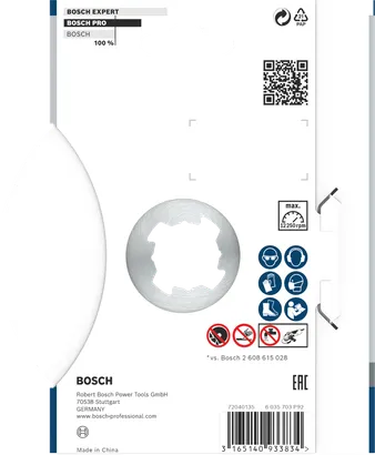 Bosch PRO Multi Material X-Lock diamond disc 125×22.23 mm.