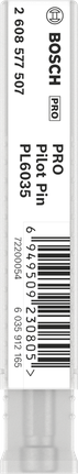 Pilot Pin for PRO Metal TCT Annular Cutter, 6 x 90 mm Bosch pilot pin 6×90 mm.