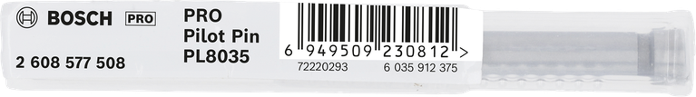 Pilot Pin for PRO Metal TCT Annular Cutter, 7 x 90 mm Bosch PRO Pilot Pin 7×90 mm.