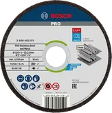 Bosch PRO stainless steel and metal cutting disc 125 mm.