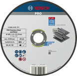 Bosch PRO stainless steel and metal bonded cutting disc.