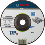 Bosch PRO Stainless Steel Grinding Disc 180 x 7 mm for Inox.