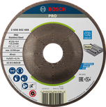 Bosch PRO stainless steel grinding disc 125 mm for Inox.