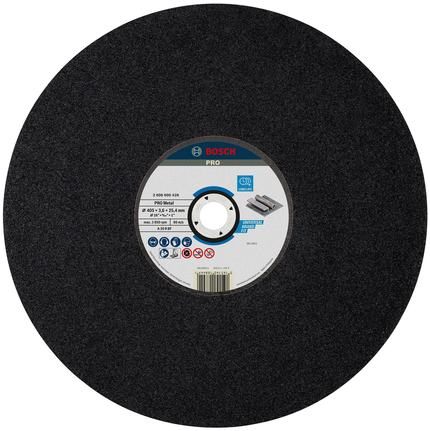Bosch PRO Metal Cutting Disc 405 mm for metalwork.