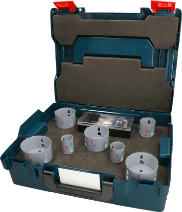 Bosch PRO Multi Material PC Plus Hole Saw Set in case.