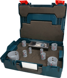 Bosch PRO Multi Material PC Plus Hole Saw Set, 11 pieces.