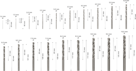 Bosch PRO Metal HSS-G Twist Drill Bit Set 19 pcs.