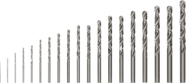 Bosch PRO Metal HSS-G Twist Drill Bit Set, 19 pieces.