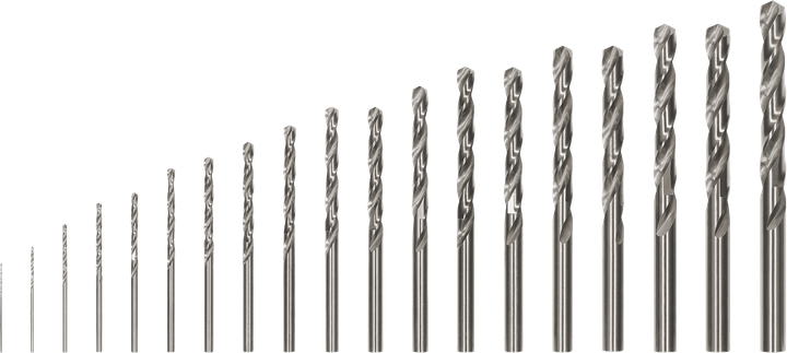 Bosch PRO Metal HSS-G Twist Drill Bit Set, 19 pieces.