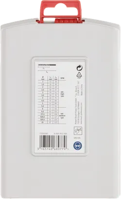 Object #200475709: 2608587013_bo_pro_p_b_1 Bosch PRO Metal HSS-G drill bit set 19 pcs
