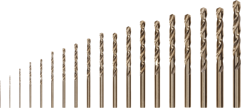 PRO Stainless Steel HSS-Co Twist Drill Bit Set, 19 pcs Bosch PRO Stainless Steel HSS-Co Twist Drill Bit Set, 19 sizes.
