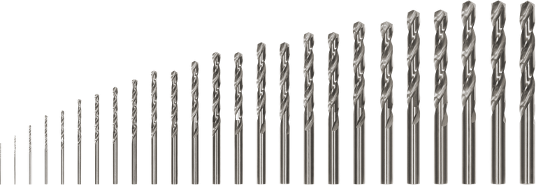 Bosch PRO Metal HSS-G Twist Drill Bit Set, 25 pieces.