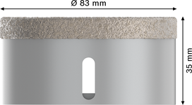 Bosch PRO Ceramic dry Core Cutter 83 mm X-Lock.