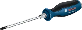Bosch PH2 x 125 mm Phillips screwdriver with ergonomic handle.