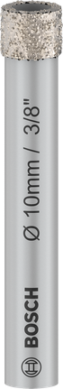 Bosch PRO Ceramic dry Drill Bit 10mm for tile drilling.