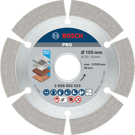 PRO Multi Material Diamond Cutting Disc