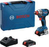 Bosch GDX 18V-285 cordless impact driver set.