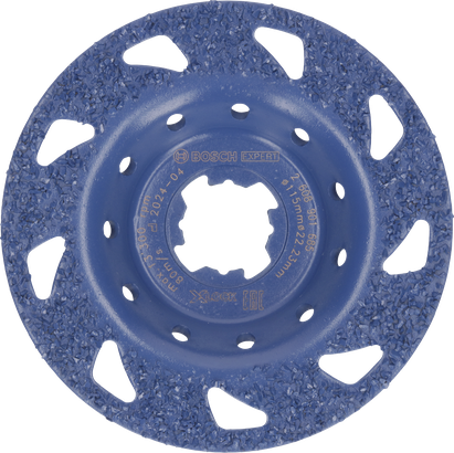 Bosch EXPERT Multi Material Carbide Grinding Head medium flat 115 mm.