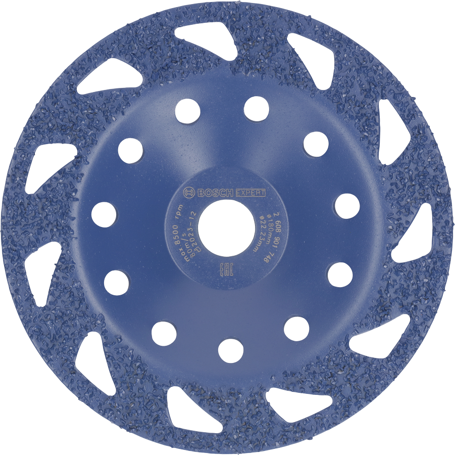 Bosch EXPERT Multi Material carbide grinding head, medium.