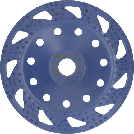 Bosch EXPERT Multi Material coarse slanted grinding head.