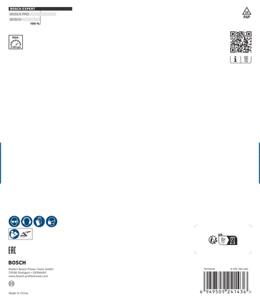 Bosch EXPERT Multi Material carbide grinding head packaging.