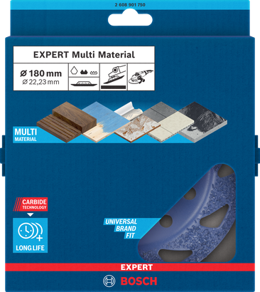 Bosch EXPERT Multi Material carbide grinding head 180 mm.