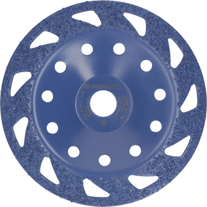 Bosch EXPERT Multi Material Carbide Grinding Head, slanted.