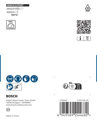 Bosch EXPERT Multi Material carbide grinding head 100 mm