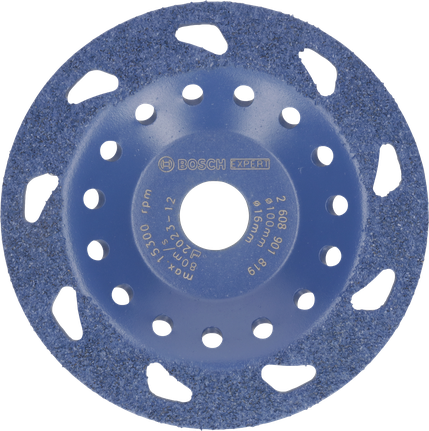 Bosch EXPERT Multi Material Carbide Grinding Head fine slanted 100mm.