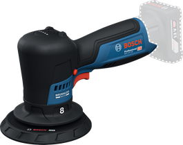 Bosch GPX 12V-125 cordless polisher with brushless motor.
