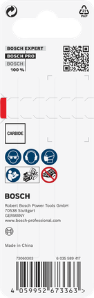 Bosch PRO planer knife 82 x 5.5 x 1.1 mm.
