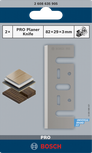 Bosch PRO planer knife 82×29×3 mm.