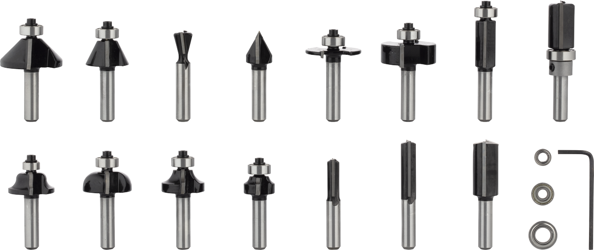 PRO Router Bit Set