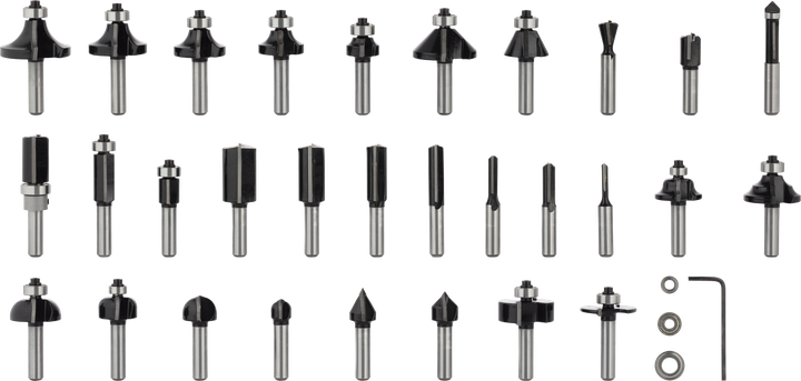 PRO Router Bit Set PRO Router Bit Set