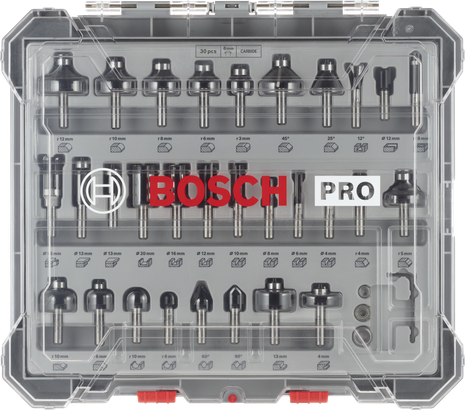 PRO Router Bit Set PRO Router Bit Set