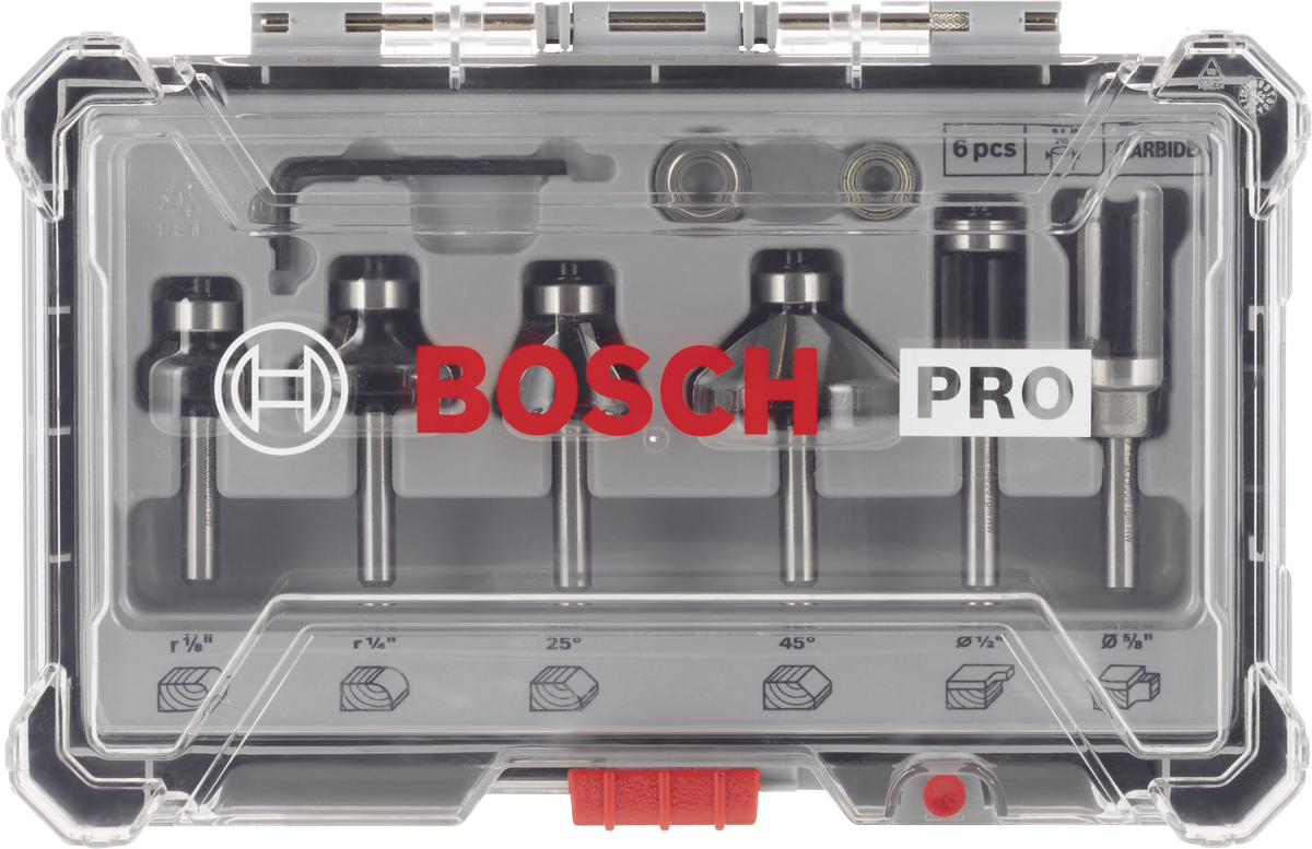 PRO Router Bit Set