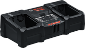Bosch EXAL18V2-320 dual battery charger, ultra-fast charging.