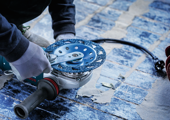 Bosch Diamond Cup Wheel for surface grinding.
