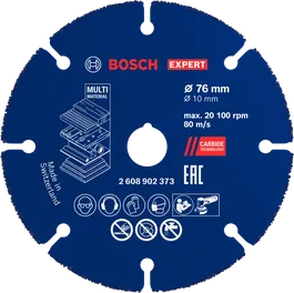 Bosch EXPERT Carbide Multi Wheel Cutting Disc 76 mm.