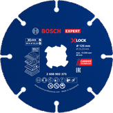Bosch EXPERT Carbide Multi Wheel X-LOCK cutting disc 125 mm.