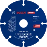 Bosch EXPERT Multi Material Carbide Cutting Disc, 110 mm.