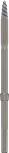Bosch EXPERT SDS max-8C Pointed Chisel, 400 mm length.