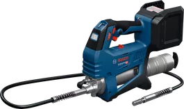 Bosch GFP 18V-10 cordless caulk gun with flexible hose.