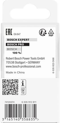 PRO Router Bit Rounding Over, R 3/8″, Shank 1/4″ Bosch PRO Router Bit R 3/8″ Shank 1/4″.