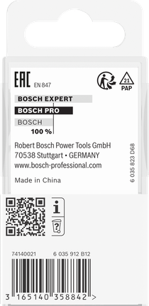 PRO Router Bit Rounding Over, R 1/2″, Shank 1/4″ Bosch PRO router bit R 1/2″ shank 1/4″.
